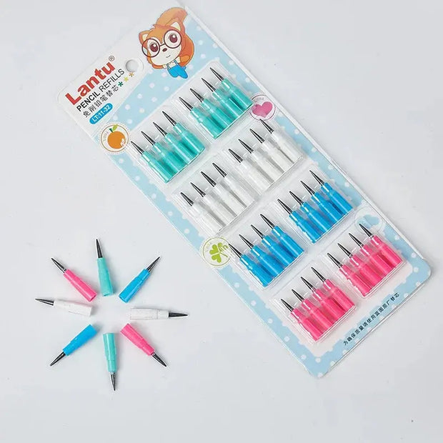 Lápices Mecánicos Kawaii HB No Afilar Paquete De 2 Piezas - Tienda Kawaii