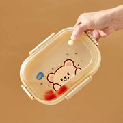 Fiambrera Bento De Viaje Segura Para Microondas - Tienda Kawaii
