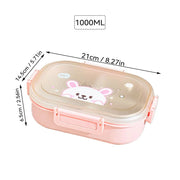 Fiambrera Bento De Viaje Segura Para Microondas - Tienda Kawaii