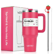 Vaso Térmico De Acero Inoxidable 30oz Con Pajita - Tienda Kawaii