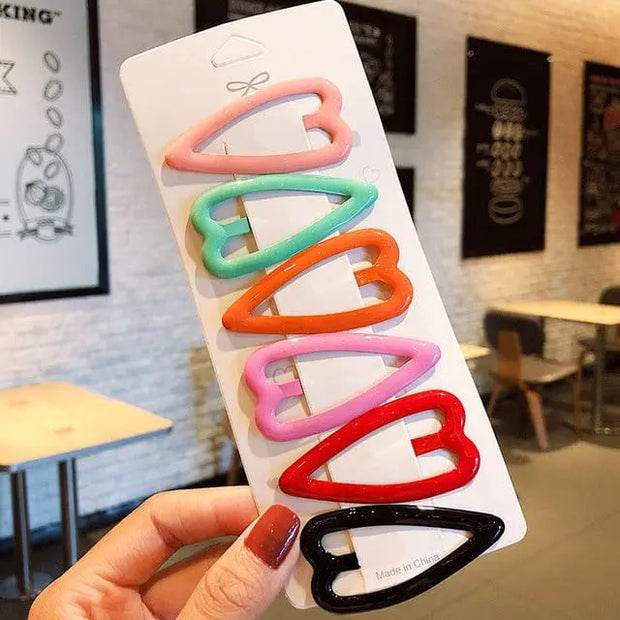 Horquillas Kawaii Pastel Set De 6 - Tienda Kawaii