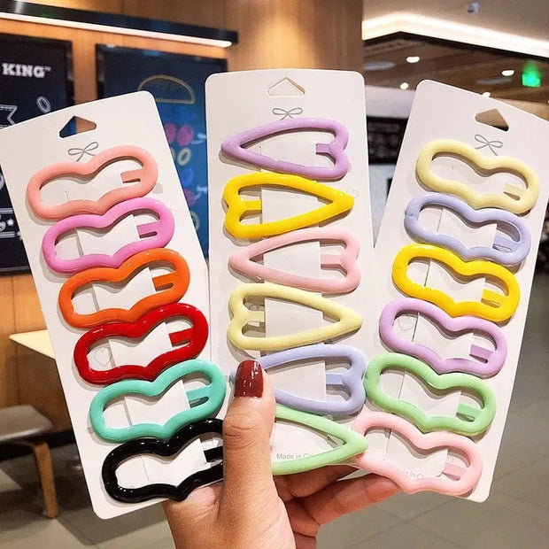 Horquillas Kawaii Pastel Set De 6 - Tienda Kawaii