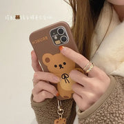 Funda iPhone De Silicona Brunch Bear - Tienda Kawaii