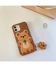 Funda iPhone De Silicona Brunch Bear - Tienda Kawaii