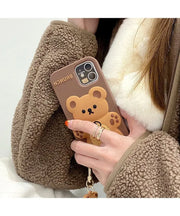 Funda iPhone De Silicona Brunch Bear - Tienda Kawaii