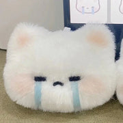 Llavero De Peluche Suave con Diseño de Conejo y Gato Kawaii - Tienda Kawaii