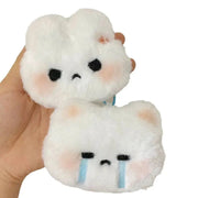 Llavero De Peluche Suave con Diseño de Conejo y Gato Kawaii - Tienda Kawaii