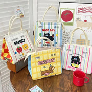 Bolso Térmico Kawaii Gato Para Bento - Tienda Kawaii
