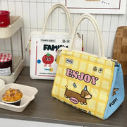 Bolso Térmico Kawaii Gato Para Bento - Tienda Kawaii