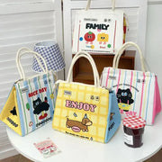 Bolso Térmico Kawaii Gato Para Bento - Tienda Kawaii