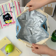 Bolso Térmico Kawaii Gato Para Bento - Tienda Kawaii