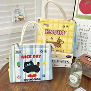 Bolso Térmico Kawaii Gato Para Bento - Tienda Kawaii