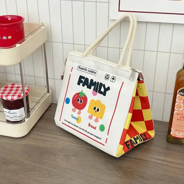 Bolso Térmico Kawaii Gato Para Bento - Tienda Kawaii