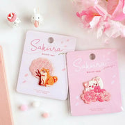Parches Termoadhesivos Flor De Sakura Bordada - Tienda Kawaii