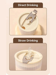 Botella Taza Portátil Dear Bear Para Café - Tienda Kawaii