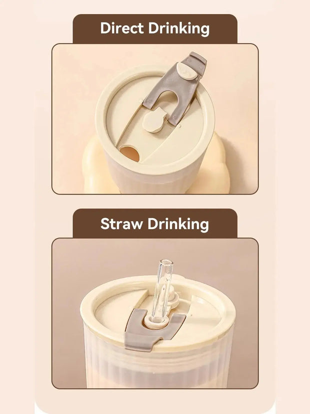 Botella Taza Portátil Dear Bear Para Café - Tienda Kawaii