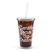 Vaso Transparente Con Pajita De Plástico Para Estudio - Tienda Kawaii