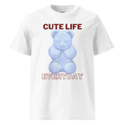 Camiseta Kawaii De Algodón Orgánico Gummy Bear Cute Life - Tienda Kawaii