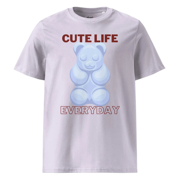 Camiseta Kawaii De Algodón Orgánico Gummy Bear Cute Life - Tienda Kawaii