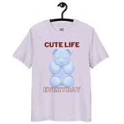 Camiseta Kawaii De Algodón Orgánico Gummy Bear Cute Life - Tienda Kawaii