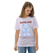 Camiseta Kawaii De Algodón Orgánico Gummy Bear Cute Life - Tienda Kawaii