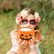 Taza Cerámica De Calabaza De Halloween 400ml - Tienda Kawaii