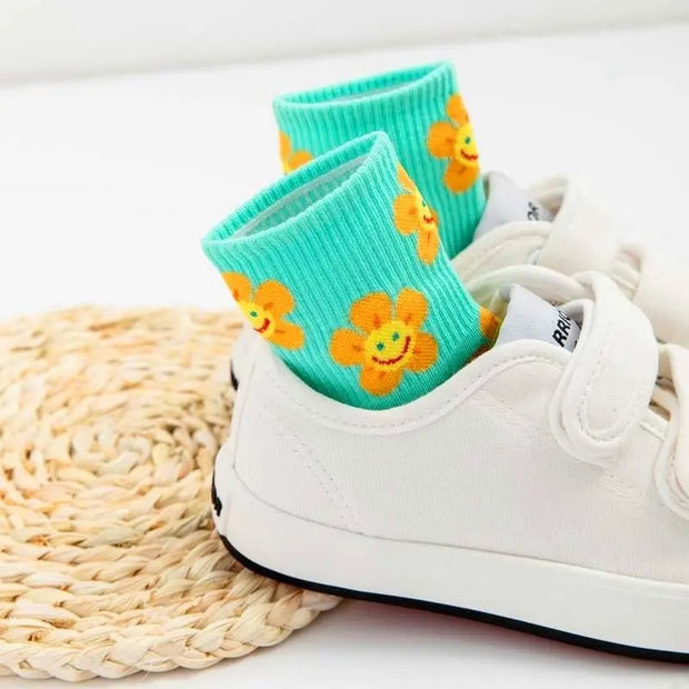 Calcetines Harajuku Colores Pastel - Tienda Kawaii