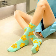 Calcetines Harajuku Colores Pastel - Tienda Kawaii