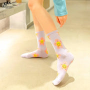 Calcetines Harajuku Colores Pastel - Tienda Kawaii