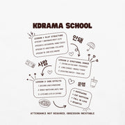 Camiseta Oversize Algodón 100% Inspirada en K-Drama - Tienda Kawaii