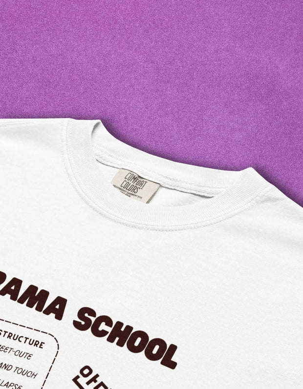 Camiseta Oversize Algodón 100% Inspirada en K-Drama - Tienda Kawaii