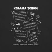 Camiseta Oversize 100% Algodón Estilo K-Drama Coreano - Tienda Kawaii