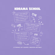 Camiseta Oversize 100% Algodón Estilo K-Drama Coreano - Tienda Kawaii