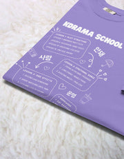 Camiseta Oversize 100% Algodón Estilo K-Drama Coreano - Tienda Kawaii