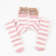 Calcetines Altos de Rodilla Suaves Estilo Kawaii - Tienda Kawaii