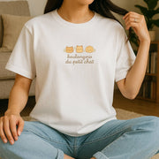 Camiseta Kawaii De Algodón 100% Con Gato Pan - Tienda Kawaii