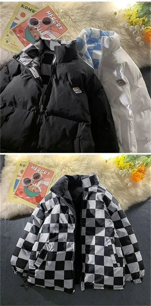 Chaqueta Acolchada Oso Kawaii Invierno Ajustable - Tienda Kawaii