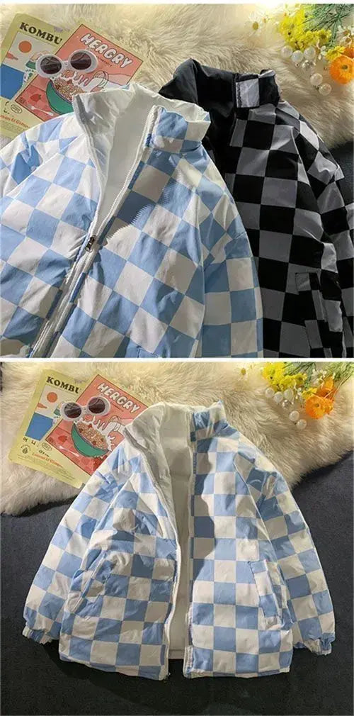 Chaqueta Acolchada Oso Kawaii Invierno Ajustable - Tienda Kawaii