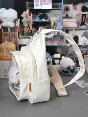 Mochila Kawaii con Ventana Transparente Estilo Japonés - Tienda Kawaii