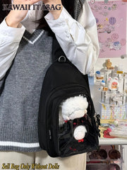 Mochila Kawaii con Ventana Transparente Estilo Japonés - Tienda Kawaii