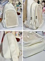 Mochila Kawaii con Ventana Transparente Estilo Japonés - Tienda Kawaii