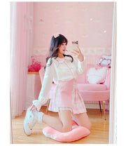 Falda Kawaii Con Estampado Sakura - Tienda Kawaii