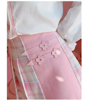 Falda Kawaii Con Estampado Sakura - Tienda Kawaii