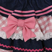 Minifalda Kawaii De Encaje Estilo Harajuku Y2K - Tienda Kawaii