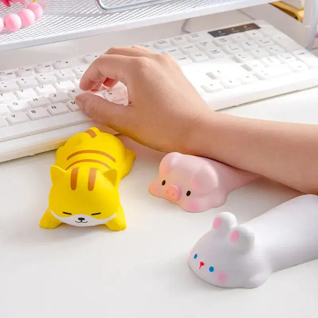 Reposamuñecas Kawaii Para Teclado Ergonómico Suave - Tienda Kawaii