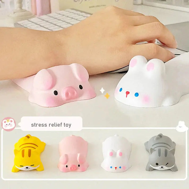 Reposamuñecas Kawaii Para Teclado Ergonómico Suave - Tienda Kawaii