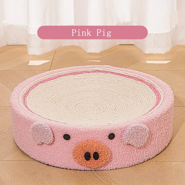 Cama Redonda Para Gatos Trenzada Kitty Cute - Tienda Kawaii
