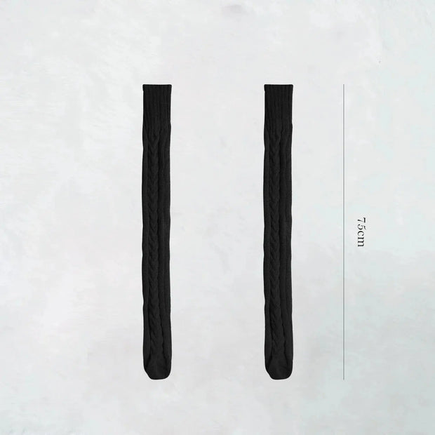 Calentadores De Pierna De Lana Invierno Cálidos Y Acogedores - Tienda Kawaii