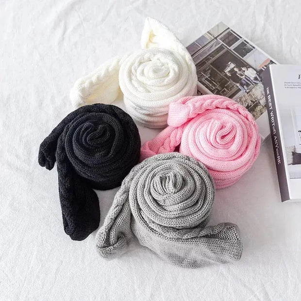 Calentadores De Pierna De Lana Invierno Cálidos Y Acogedores - Tienda Kawaii