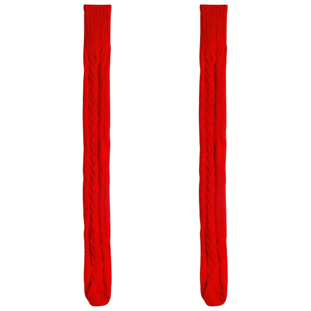 Calentadores De Pierna De Lana Invierno Cálidos Y Acogedores - Tienda Kawaii